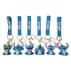 Stitch kulcstartó pánttal, 5-6 cm magas, többféle