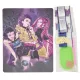 K-POP Démonvadászok gyémántfestés szett, Dor&Dazzle, 15x21cm-es lap, többféle