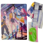 K-POP Démonvadászok gyémántfestés szett, Dor&Dazzle, 15x21cm-es lap, többféle