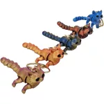Cicás 3D kulcstartó figura, többszínű felület, kb. 8 cm, többféle színben