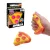 Pizza squishy, 8x7 cm-es