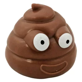 Poop formájú squishy, antistressz játék, 6x7cm