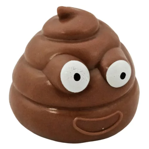 Poop formájú squishy, antistressz játék, 6x7cm
