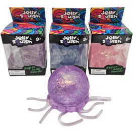   Jelly squishy, medúza formájú antistressz játék, kb. 5 cm-es