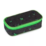 OXY Next iskolatáska szett, hátizsák tolltartóval és tornazsákkal, Green cube, Minecraft mintás