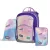 Fashion ergonómikus hátizsák, iskolatáska tolltartóval és tornazsákkal, OXY GO, rózsaszín-lila