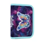 OXY Premium csatos iskolatáska szett tolltartóval és tornazsákkal, Butterfly