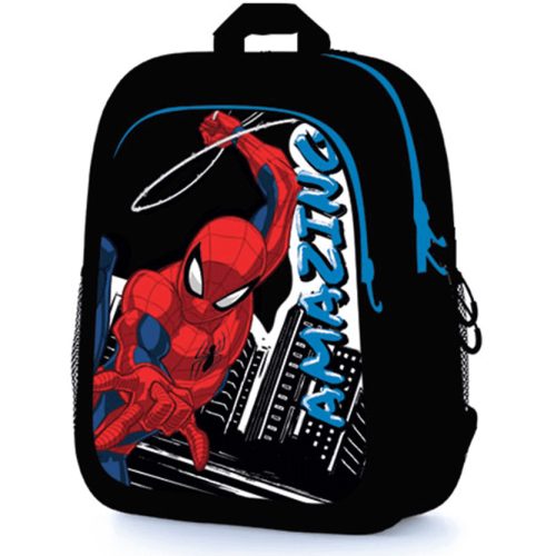 Pókember hátizsák, 2 rekeszes, 30x22x10cm, Amazing Spiderman