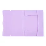 Műanyag gumis mappa A/4, PASTELINI, pasztell lila