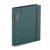Műanyag gyűrűskönyv A/4, 4 gyűrűs, vastag borító, VERDE, mélyzöld
