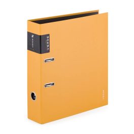 Emelőkaros iratrendező, A/4, 70mm, VERDE, mustársárga