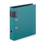 Emelőkaros iratrendező, A/4, 70mm, VERDE, petrol színű