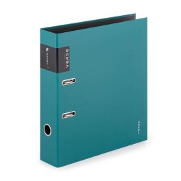Emelőkaros iratrendező, A/4, 70mm, VERDE, petrol színű