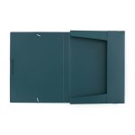 Műanyag füzetbox A/4, VERDE, mélyzöld