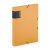 Műanyag füzetbox A/4, VERDE, mustársárga
