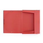 Műanyag füzetbox A/4, VERDE, téglaszínű