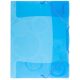 Műanyag gumis mappa A/4, neocolori, kék
