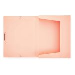 Műanyag füzetbox A/4, PASTELINI, pasztell barack