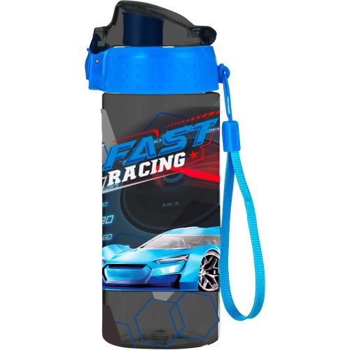Autós kulacs, 500 ml, BPA mentes, Fast Racing