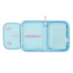 Kolibri tolltartó klapnis, üres, lila