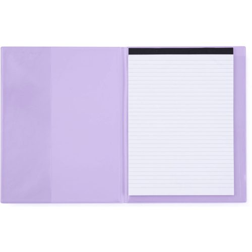 Zsebes mappa A/4, PVC, jegyzettömbbel PASTELINI, pasztell lila