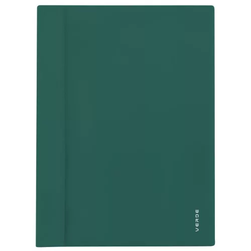 Gyorsfűző, PVC, A/4, VERDE, mélyzöld