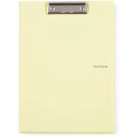 Felírótábla, fedeles, A/4, PVC, PASTELINI, pasztell sárga