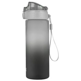  Oxybag kulacs, 600 ml, BPA mentes, OXY Click Ombre fekete-szürke