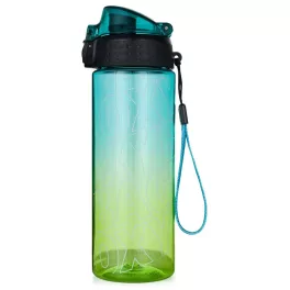   Oxybag kulacs, 600 ml, BPA mentes, OXY Click Lime, zöld-kék, átlátszó