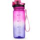 Oxybag kulacs, 800 ml, BPA mentes, OXY Life motivációs kulacs, Ombre Fuchsia, lila-rózsaszín
