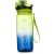 Oxybag kulacs, 800 ml, BPA mentes, OXY Life motivációs kulacs, Ombre Citrus, kék-zöld