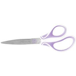   Olló, irodai, ergonómikus, 21cm, OXY Pastelini, pasztell lila