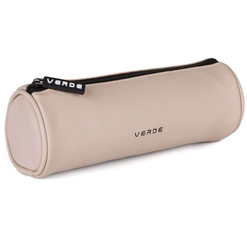 Tolltartó, hengeres, PU 210x75x75mm, VERDE mokka