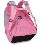 OXY Next iskolatáska szett, hátizsák tolltartóval és tornazsákkal, Ombre Pink, rózsaszín-türkiz