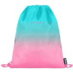 OXY Next iskolatáska szett, hátizsák tolltartóval és tornazsákkal, Ombre Pink, rózsaszín-türkiz