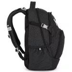 OXY Ombre hátizsák, iskolatáska, 4 rekeszes, 43x32x20cm, Black, fekete