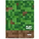 Minecraft mintás füzet A/4, 40 lapos, vonalas, OXY Playworld 444