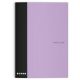 PASTELINI 444 füzet A/4, 40 lapos, vonalas, pasztell lila