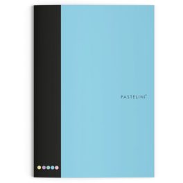 PASTELINI 444 füzet A/4, 40 lapos, vonalas, pasztell kék