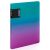 Műanyag gyűrűskönyv A/4, 2 gyűrűs, OMBRE, türkiz-rózsaszín