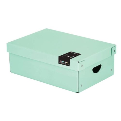 Tároló doboz, kicsi, 355x240x90mm, PASTELINI, pasztell zöld
