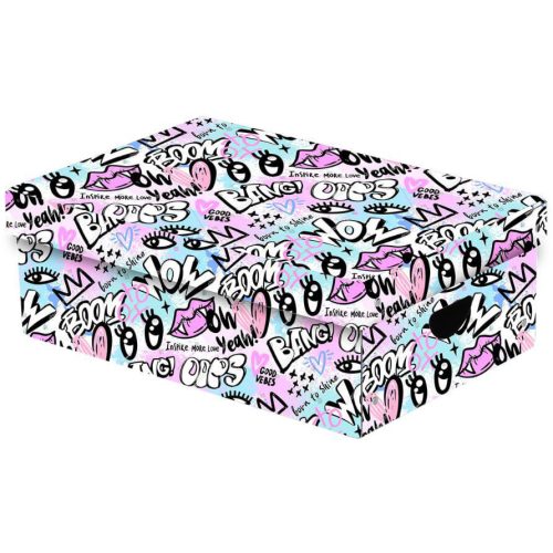 Funny girl tároló doboz, nagy, 355x240x165mm