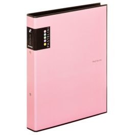   Gyűrűskönyv A/4, 2 gyűrűs, PASTELINI, pasztell rózsaszín