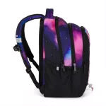 OXY Touch hátizsák, iskolatáska, 3 rekeszes, 43x28x20cm, Galaxy