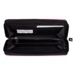 Pénztárca, 19x10x2cm, pasztel, rózsaszín