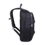 OXY Zero hátizsák, iskolatáska, 3 rekeszes, 47x32x18cm, Flowers, fekete