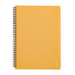 Spirál füzet A/4, vonalas, 60 lapos, műanyag borítóval, VERDE, többféle szín