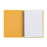 Spirál füzet A/5, vonalas, 60 lapos, műanyag borítóval, VERDE, többféle szín