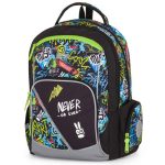 OXY GO ergonómikus hátizsák, iskolatáska, 39x29x20cm, Funny boy, fiús