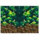 Irattartó tasak A/4, patentos, műanyag, Playworld, Minecraft mintás